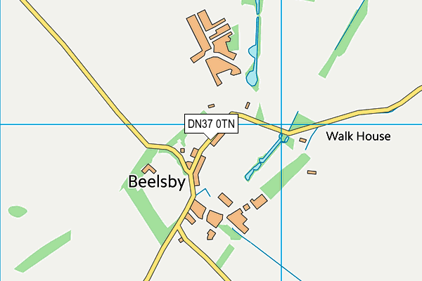 DN37 0TN map - OS VectorMap District (Ordnance Survey)