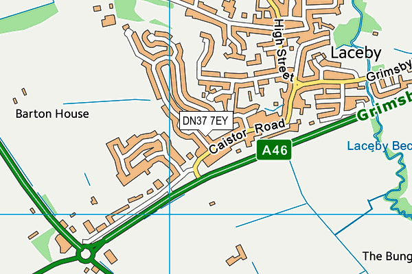 DN37 7EY map - OS VectorMap District (Ordnance Survey)