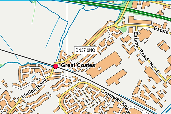 Map of 74 BEVERLEY ROAD LTD at district scale