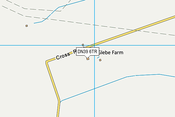DN39 6TR map - OS VectorMap District (Ordnance Survey)