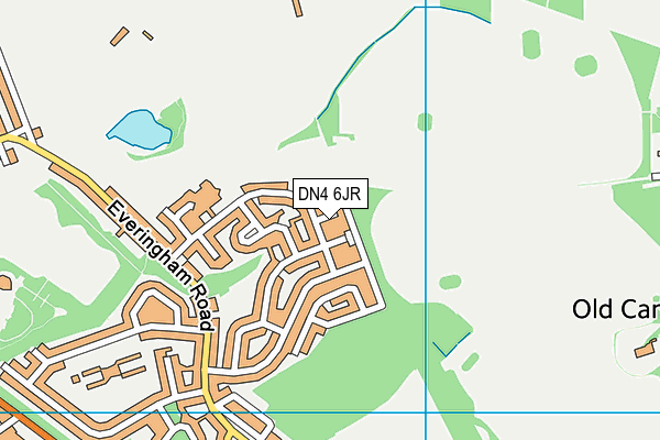 DN4 6JR map - OS VectorMap District (Ordnance Survey)