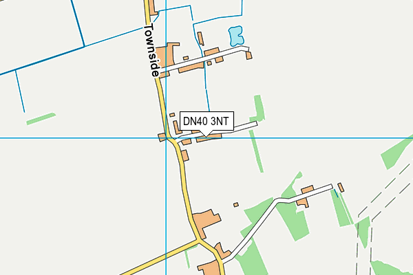 DN40 3NT map - OS VectorMap District (Ordnance Survey)