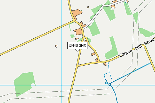 DN40 3NX map - OS VectorMap District (Ordnance Survey)