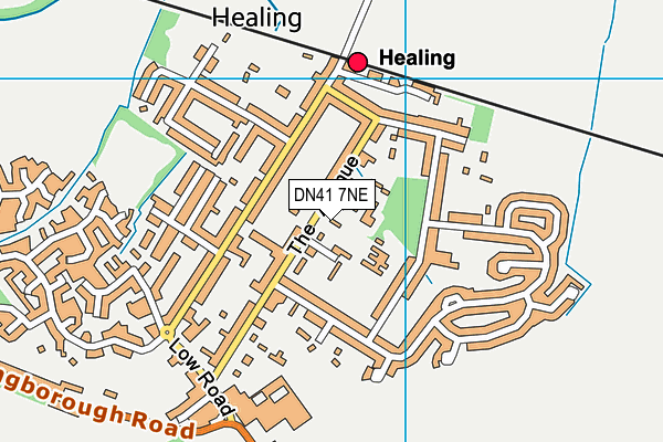 DN41 7NE map - OS VectorMap District (Ordnance Survey)