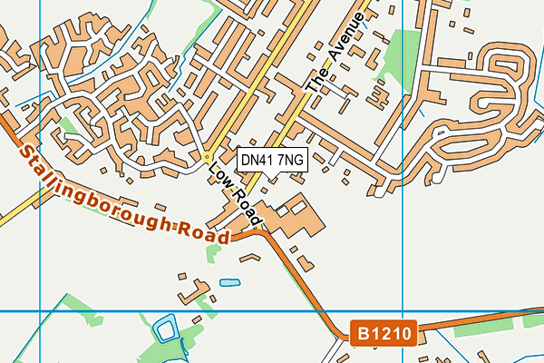 DN41 7NG map - OS VectorMap District (Ordnance Survey)