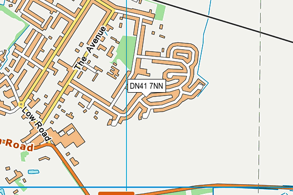 DN41 7NN map - OS VectorMap District (Ordnance Survey)