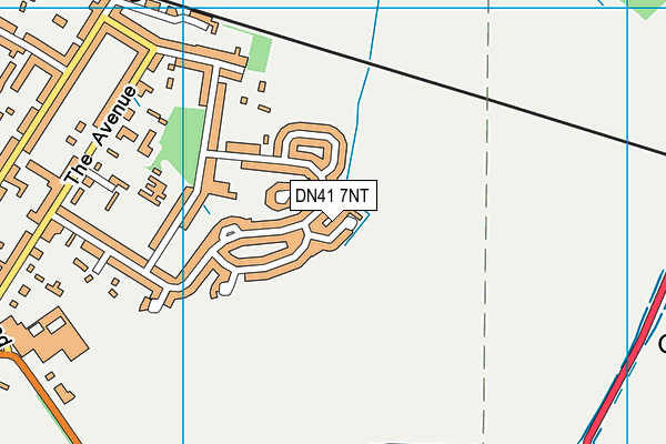 DN41 7NT map - OS VectorMap District (Ordnance Survey)