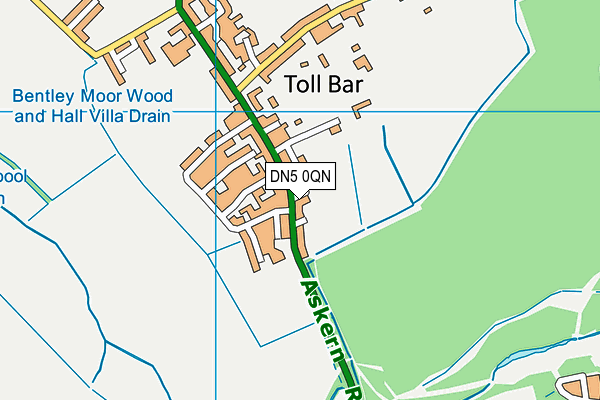 Map of ADWICK CARAVANS LIMITED at district scale