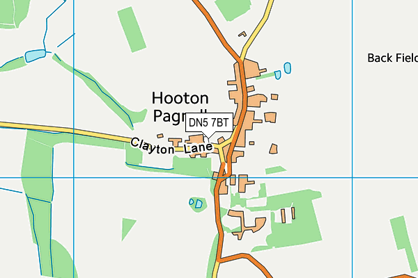 Hooton Pagnell All Saints Church of England Primary School map (DN5 7BT) - OS VectorMap District (Ordnance Survey)