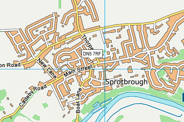 Map of SPAR SPROTBROUGH LTD at district scale
