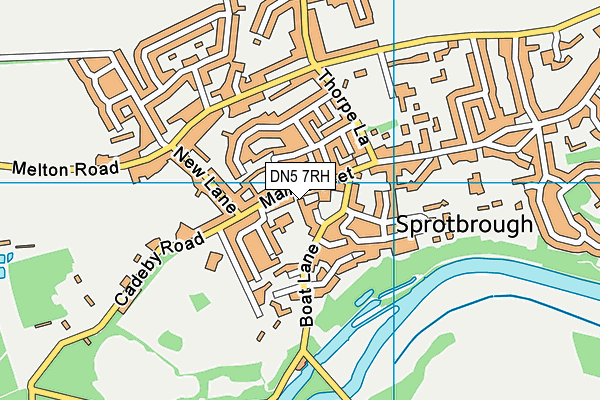 St Marys Church Hall  map (DN5 7RH) - OS VectorMap District (Ordnance Survey)