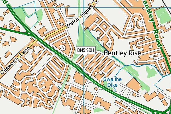 Map of LESLEY CAIRNS CONSULTING LIMITED at district scale
