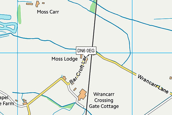 DN6 0EG map - OS VectorMap District (Ordnance Survey)