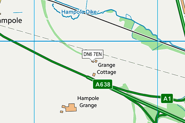 DN6 7EN map - OS VectorMap District (Ordnance Survey)