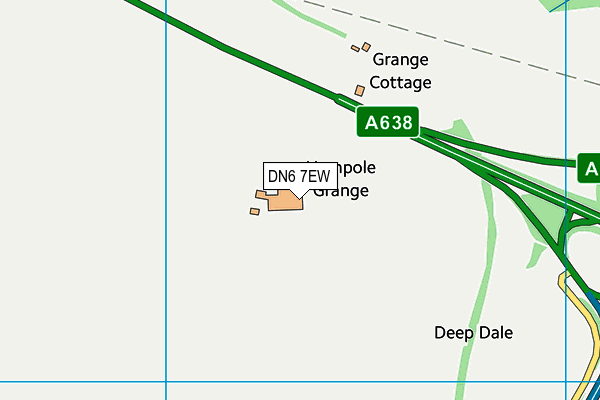 DN6 7EW map - OS VectorMap District (Ordnance Survey)