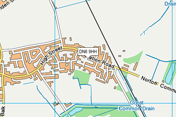 Map of SHERBURN MOTOR SPARES LIMITED at district scale