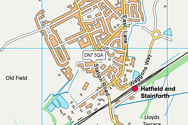 Map of STAINFORTH CARPET CENTRE LIMITED at district scale