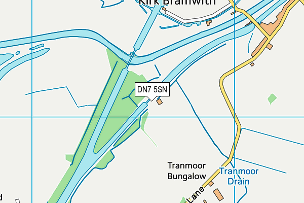 DN7 5SN map - OS VectorMap District (Ordnance Survey)