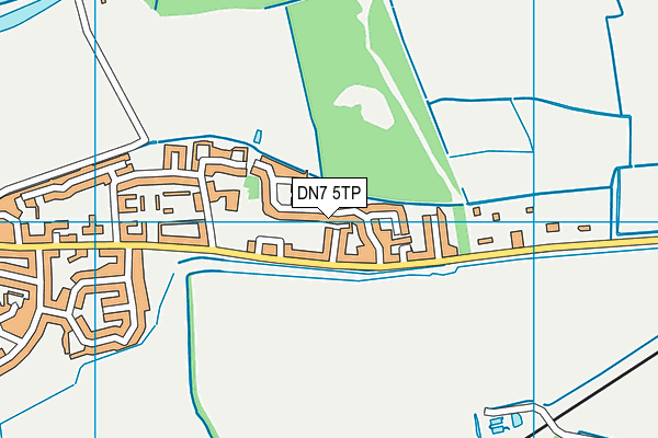 DN7 5TP map - OS VectorMap District (Ordnance Survey)
