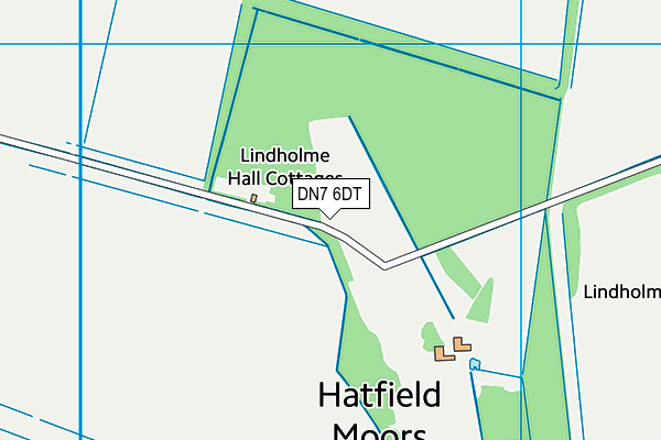 DN7 6DT map - OS VectorMap District (Ordnance Survey)