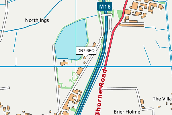 DN7 6EQ map - OS VectorMap District (Ordnance Survey)