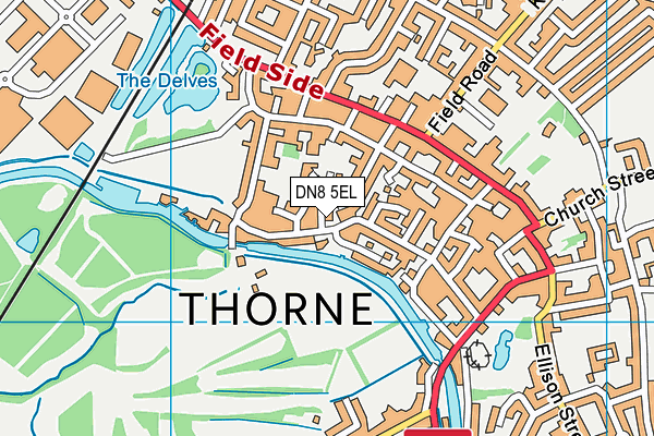 Map of THOMAS SMITH LTD at district scale