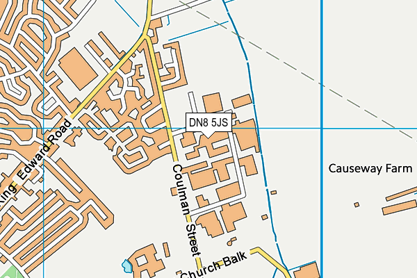 Map of THE REAL YORKSHIRE PUDDING CO LIMITED at district scale