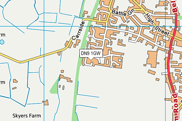 Map of IP&C SOLUTIONS LIMITED at district scale