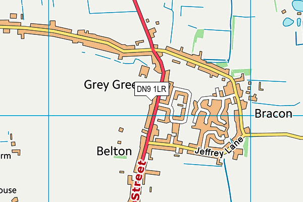 Belton All Saints CofE Primary School map (DN9 1LR) - OS VectorMap District (Ordnance Survey)