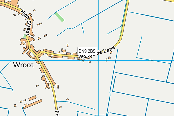DN9 2BS map - OS VectorMap District (Ordnance Survey)