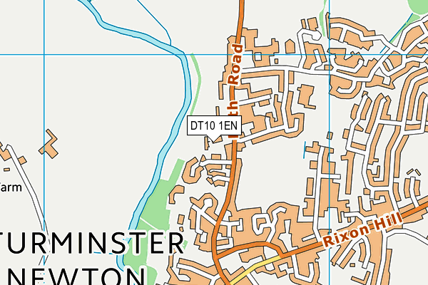 DT10 1EN map - OS VectorMap District (Ordnance Survey)