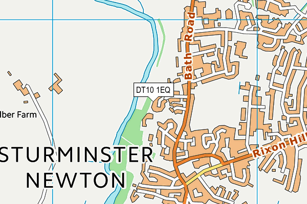 DT10 1EQ map - OS VectorMap District (Ordnance Survey)