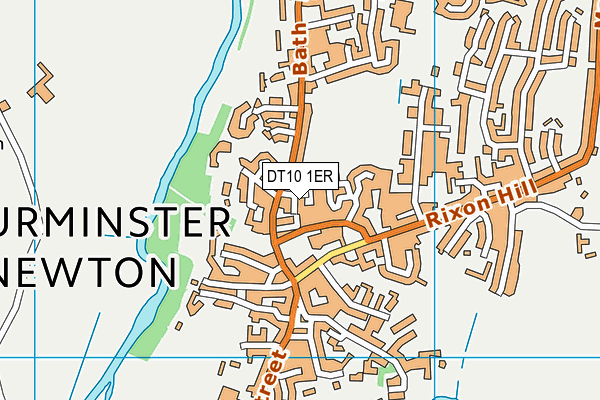 DT10 1ER map - OS VectorMap District (Ordnance Survey)