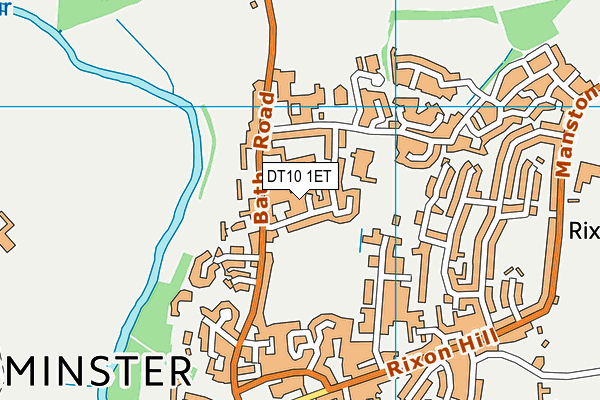 DT10 1ET map - OS VectorMap District (Ordnance Survey)