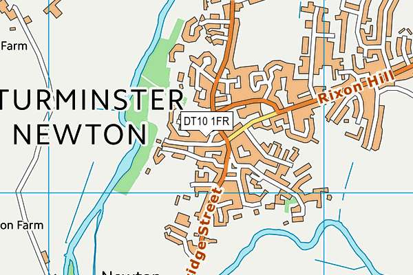 DT10 1FR map - OS VectorMap District (Ordnance Survey)