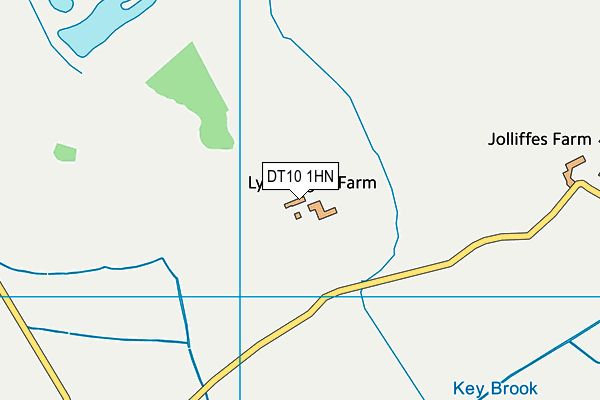 DT10 1HN map - OS VectorMap District (Ordnance Survey)