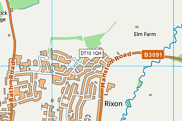 Map of PHILLIPS PLANT PROPERTY COUNTRYSIDE LTD at district scale