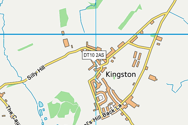 DT10 2AS map - OS VectorMap District (Ordnance Survey)