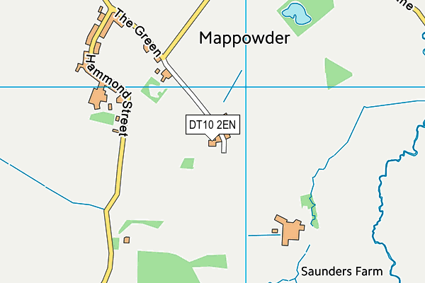 DT10 2EN map - OS VectorMap District (Ordnance Survey)