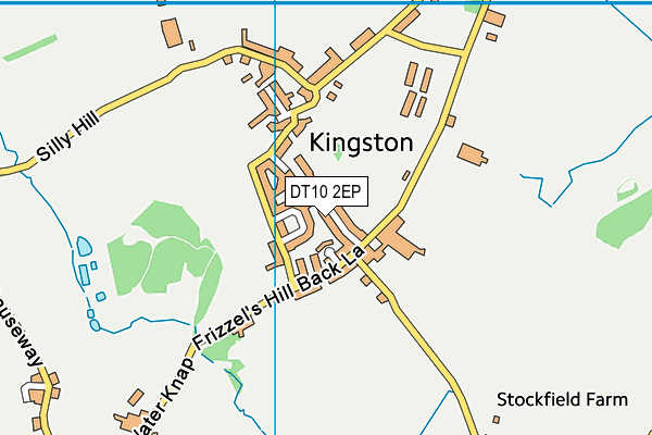 DT10 2EP map - OS VectorMap District (Ordnance Survey)