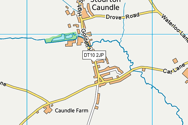 DT10 2JP map - OS VectorMap District (Ordnance Survey)