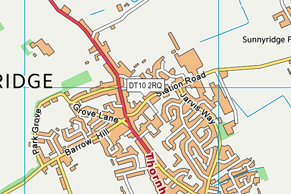 Map of WILLIAMS FLORIST (STALBRIDGE) LIMITED at district scale