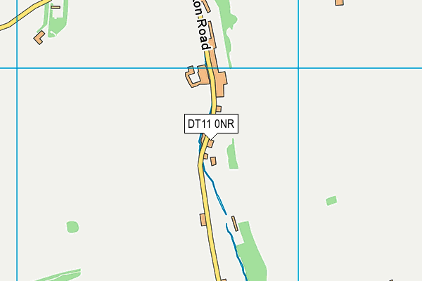 DT11 0NR map - OS VectorMap District (Ordnance Survey)