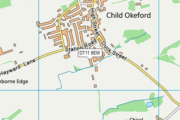 Map of HAMBLEDON PROPERTIES LIMITED at district scale