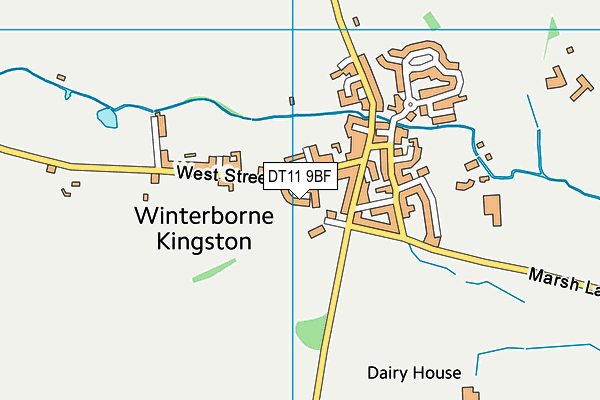 Map of WINTERBORNE MANAGEMENT LIMITED at district scale