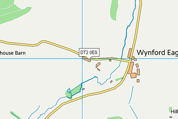 DT2 0ES map - OS VectorMap District (Ordnance Survey)