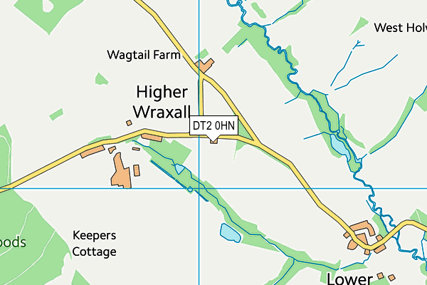 DT2 0HN map - OS VectorMap District (Ordnance Survey)