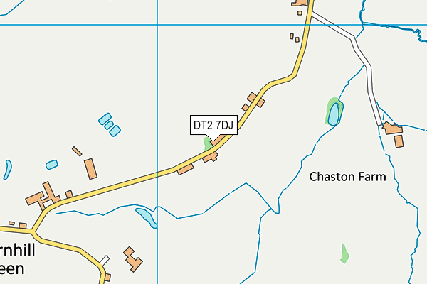 DT2 7DJ map - OS VectorMap District (Ordnance Survey)