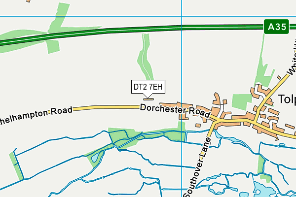 DT2 7EH map - OS VectorMap District (Ordnance Survey)