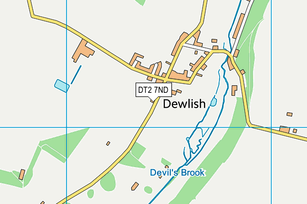 DT2 7ND map - OS VectorMap District (Ordnance Survey)
